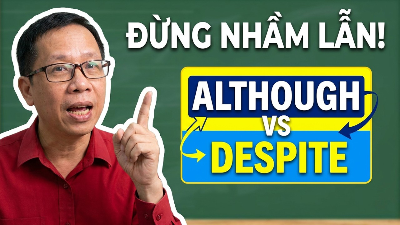 Cách sử dụng các cụm từ Though, Although, Despite, In spite of, Because, Due to, for,.....