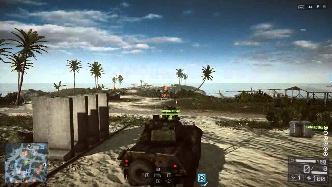 Battlefield 4 Test Range - Weapons Testing