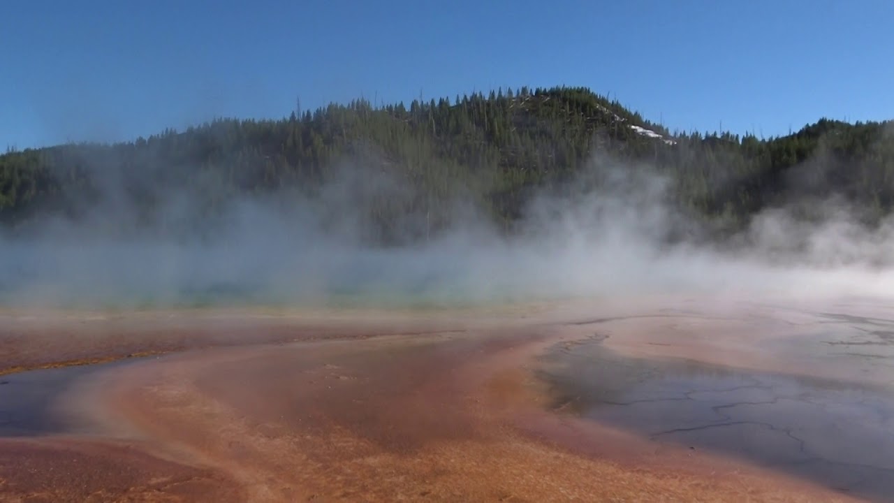 Grand Prismatic Spring Yellowstone USA