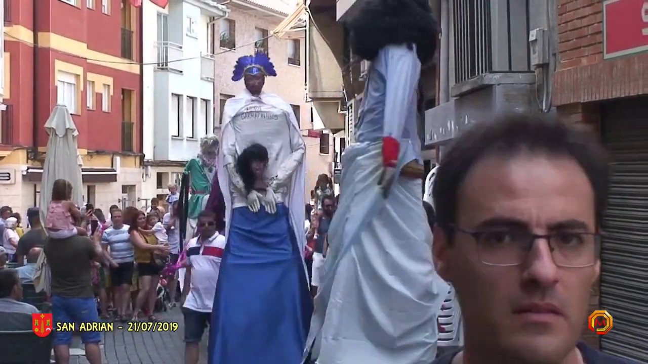 Tv San Adrian - 21/07/2019 - Juventud - Concentracion de Gigantes