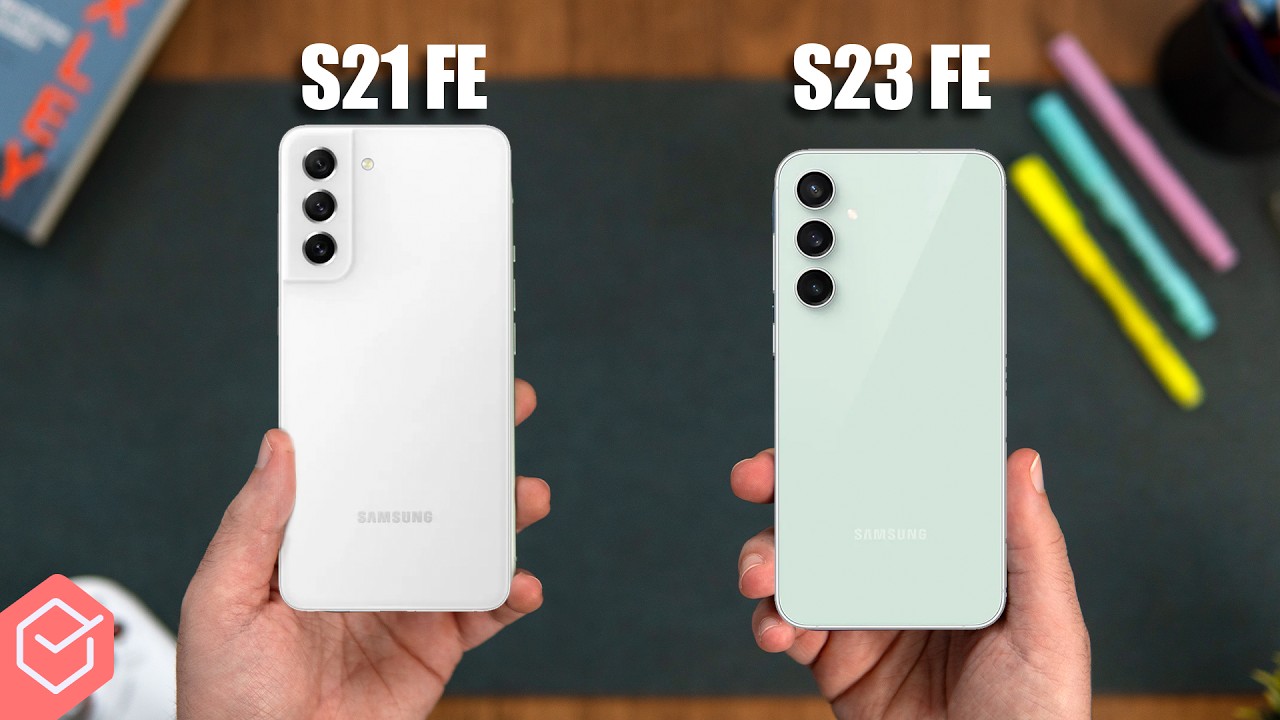 GALAXY S23 FE vs. S21 FE // o quanto mudou de UM PRO OUTRO? QUAL Melhor SAMSUNG CUSTO BENEFÍCIO?
