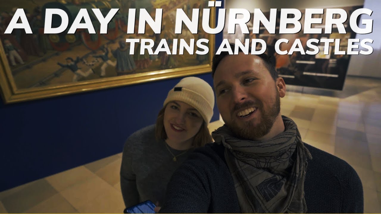 Rainy Day in Nürnberg: Trains and Castles [4K HDR]