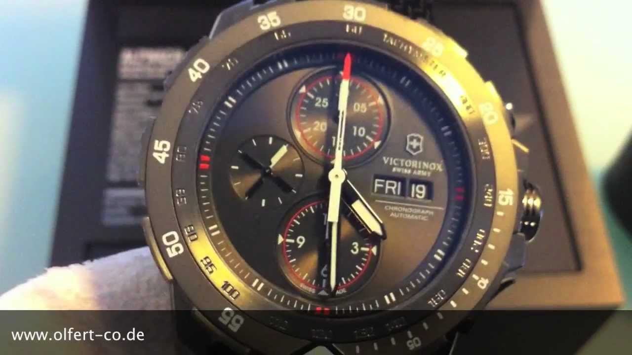 VICTORINOX ALPNACH MECHANICAL CHRONO 241530 SPECIAL EDITION www.olfert.co