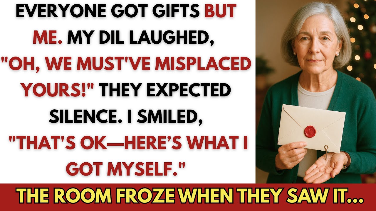 At Christmas Dinner, My Son and His Wife Gifted Everyone Except Me — Then I Revealed My Empire...