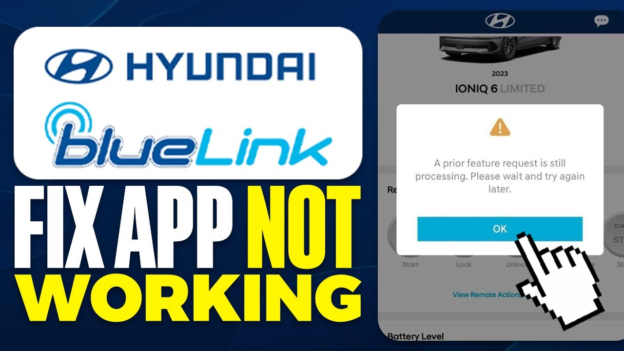 How To Fix Hyundai Bluelink App Not Working (2025)