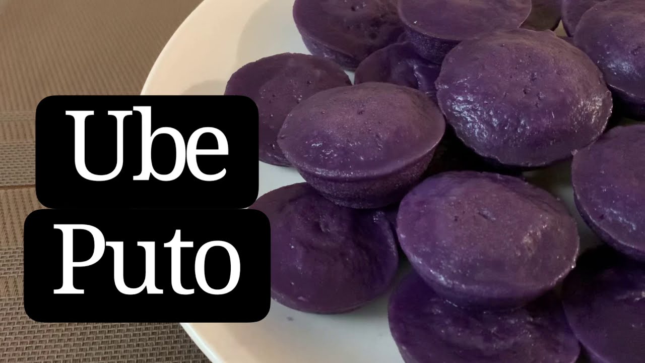 UBE PUTO RECIPE | an easy recipe how to make the best homemade steamed Filipino ube dessert