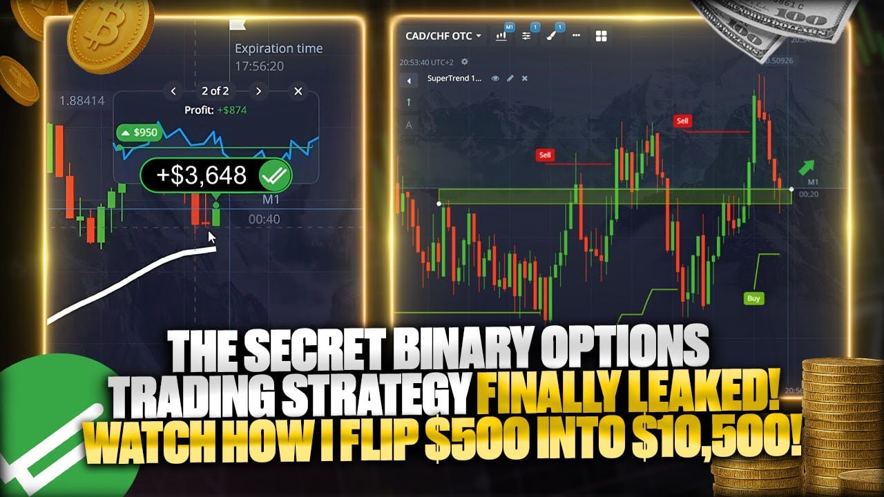 THE SECRET BINARY OPTIONS TRADING STRATEGY FINALLY LEAKED! | TRADING FOR BEGINNERS | LIVE TRADING