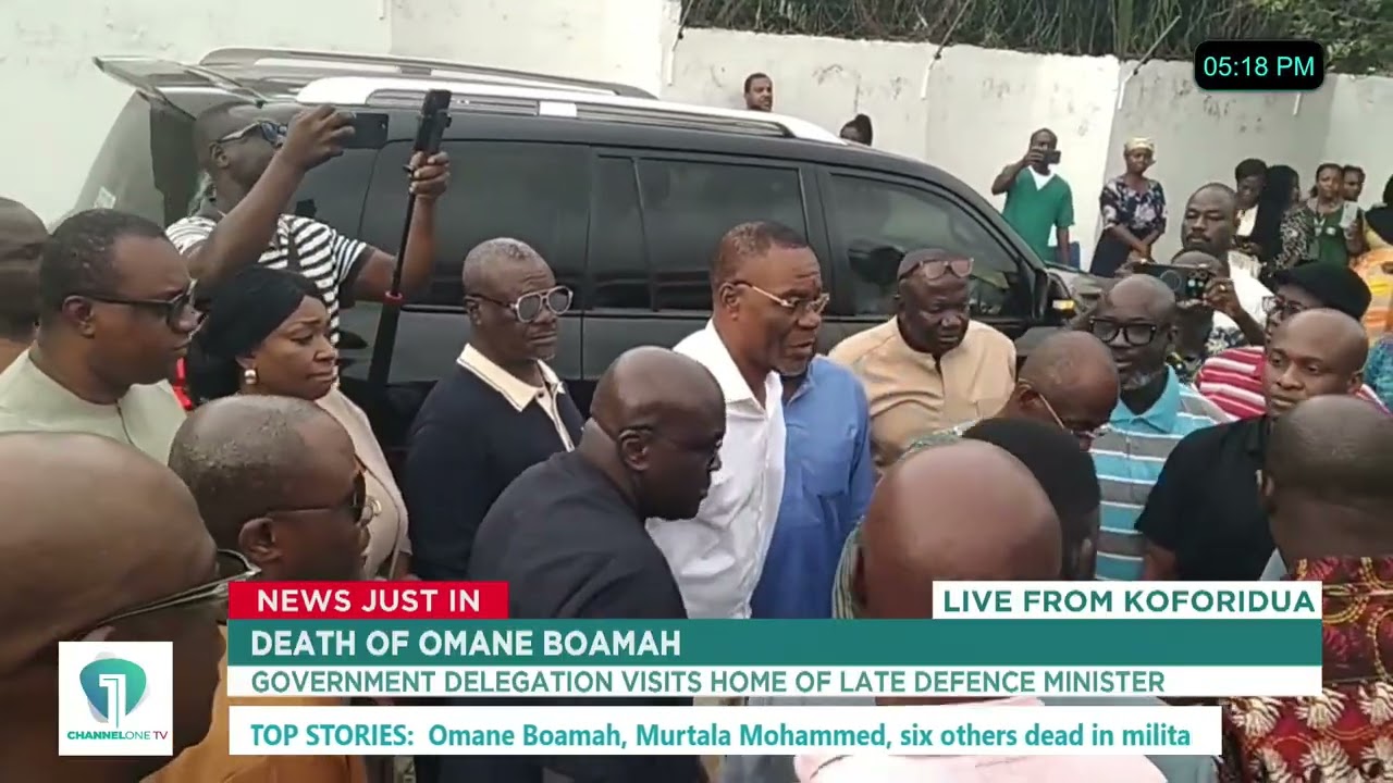 💔🕊 Julius Debrah & Top Officials Announce Omane Boamah’s Passing in Koforidua