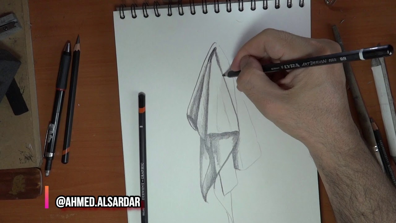 كيفية رسم القماش