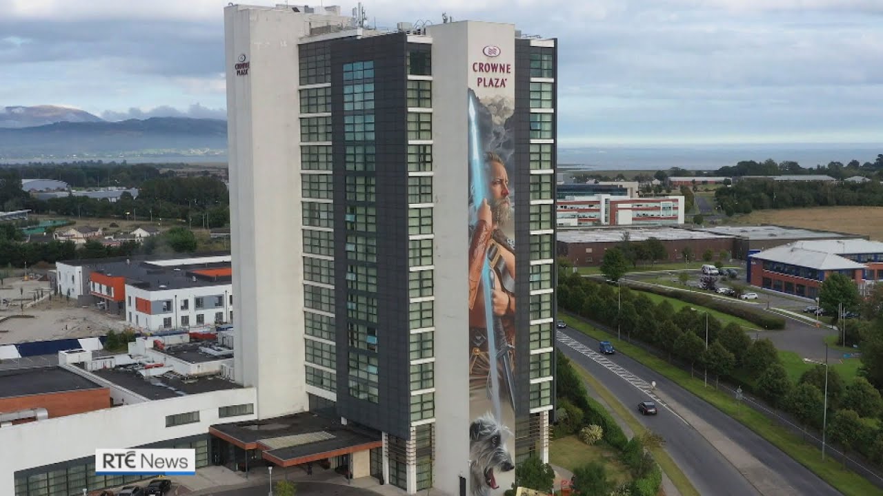 Ireland's tallest mural unveiled in Co Louth