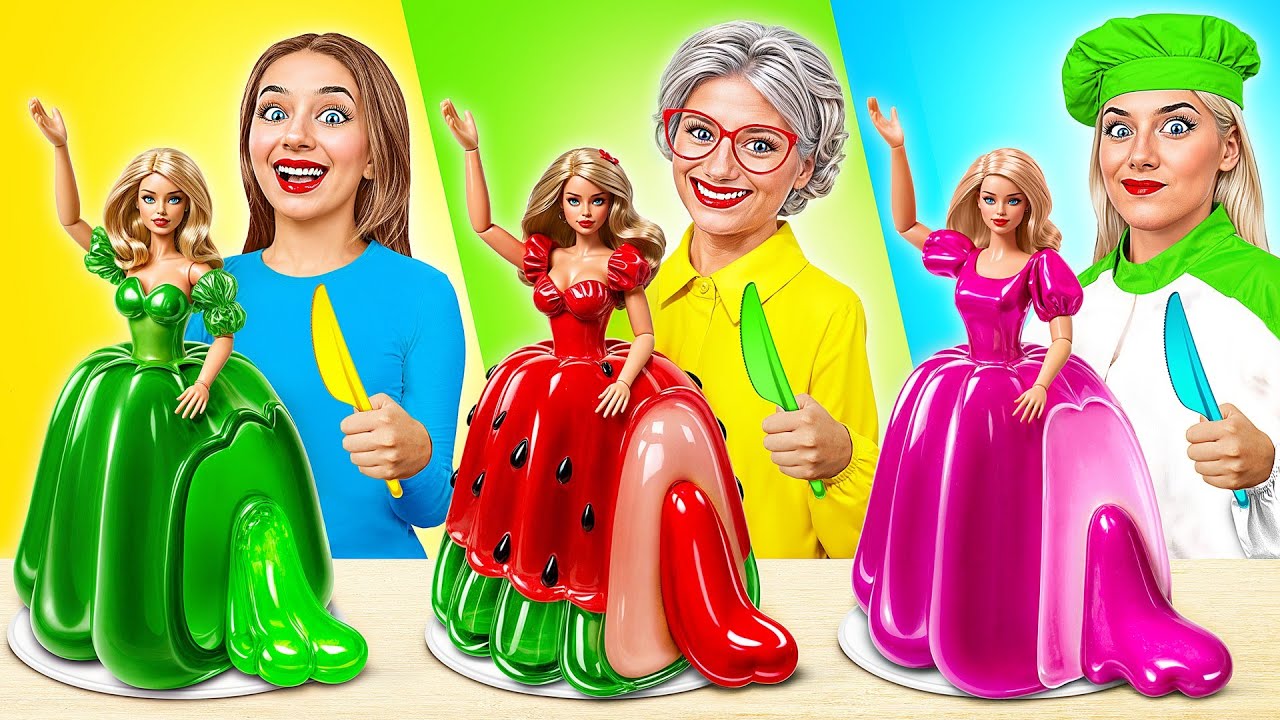 Défi De Cuisine Moi vs Grand-Mère | Astuces De Cuisine Amusantes par Jelly DO Challenge
