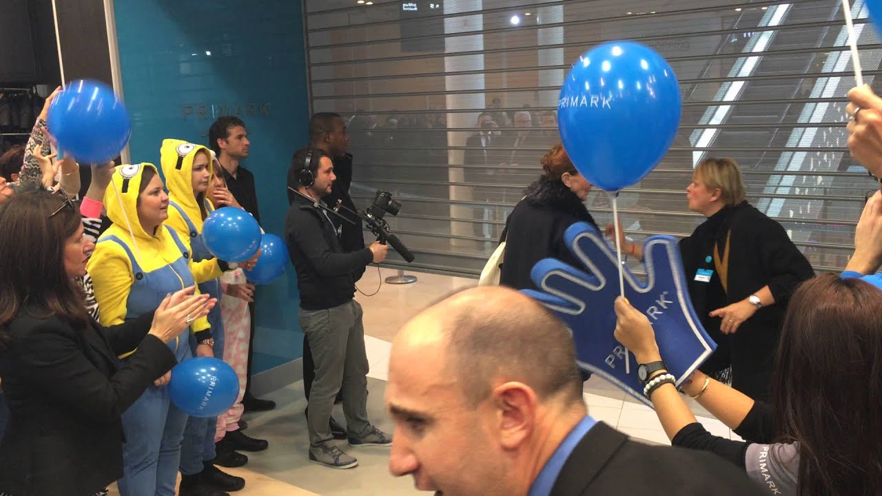 L'ouverture du magasin Primark de Lyon Part Dieu
