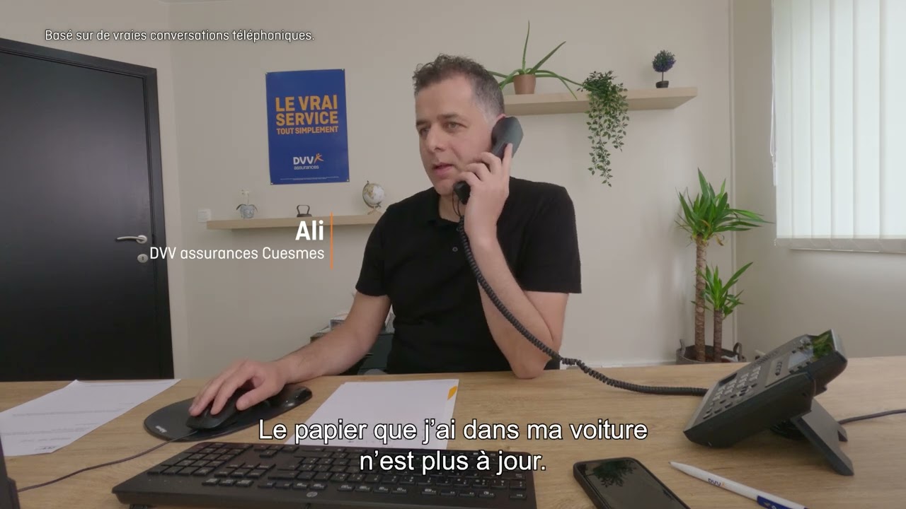Les vrais appels &ndash; DVV assurances Cuesmes &ndash; 20 &lsquo;