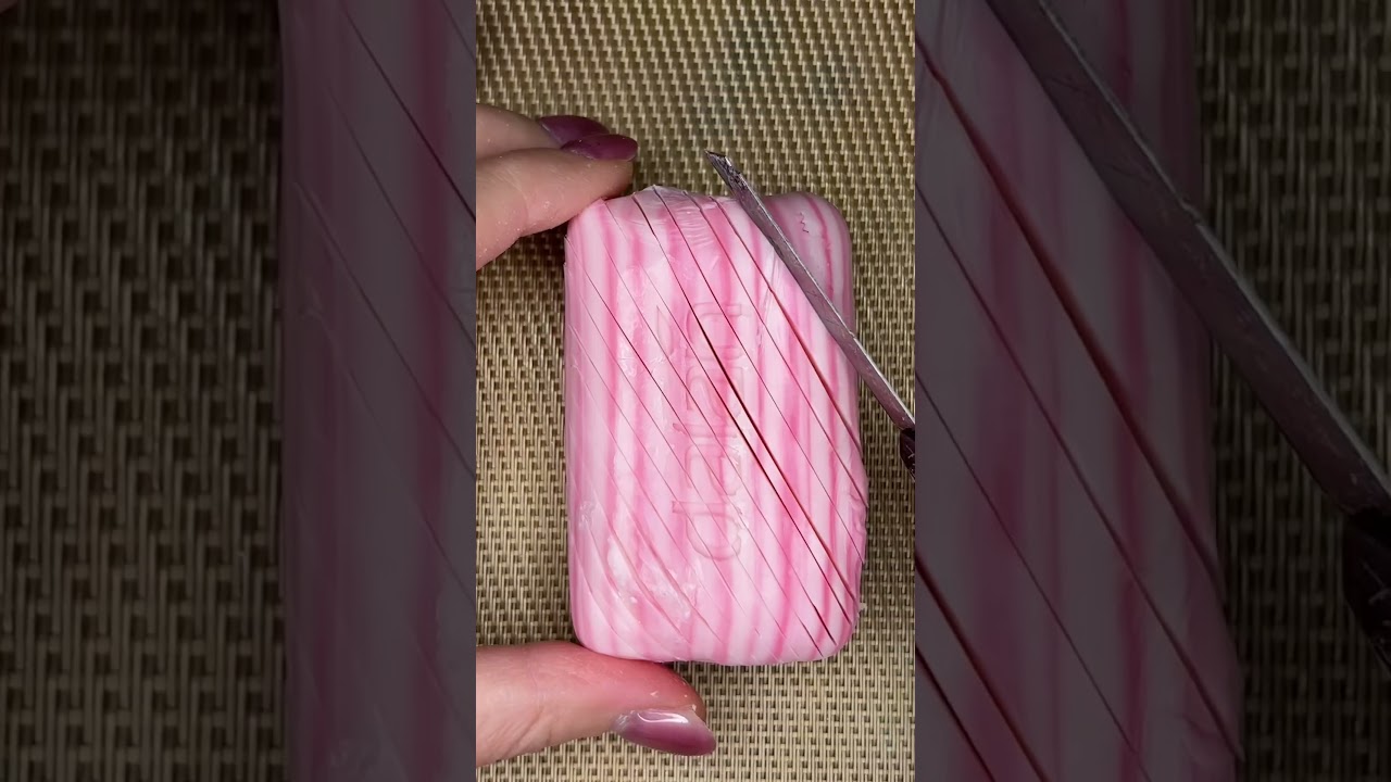 Making Soap Cubes #satisfying #oddlysatisfying #soap #relax #soapcubes #soapcubs