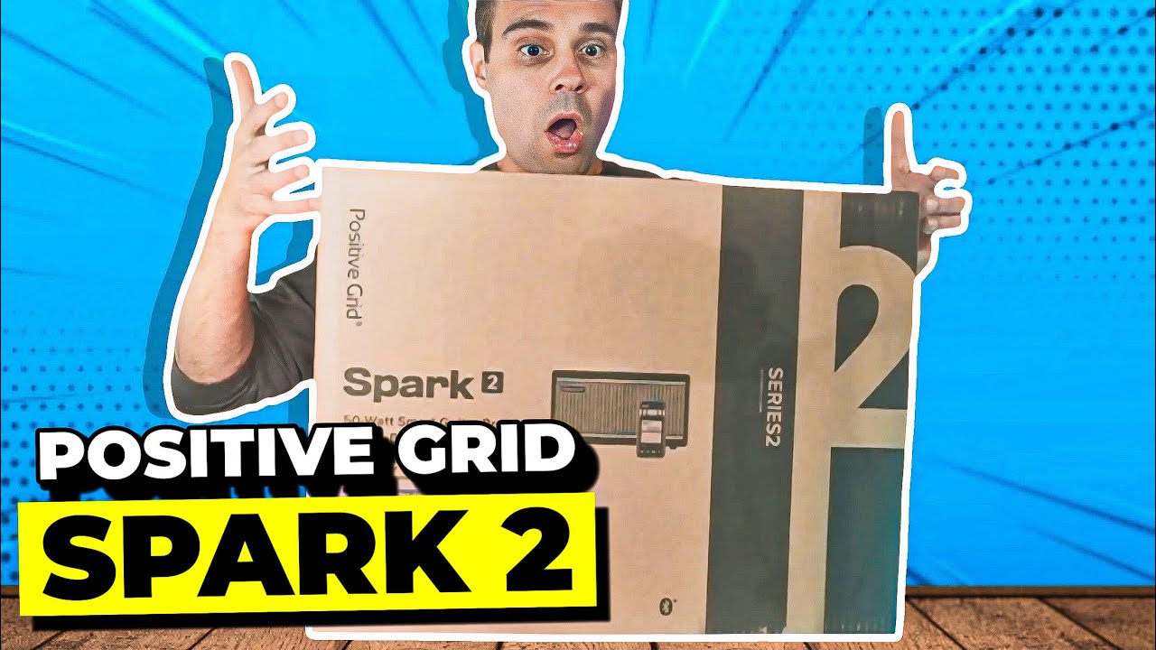 Распаковка и первые впечатления — гитарный усилитель Positive Grid Spark 2