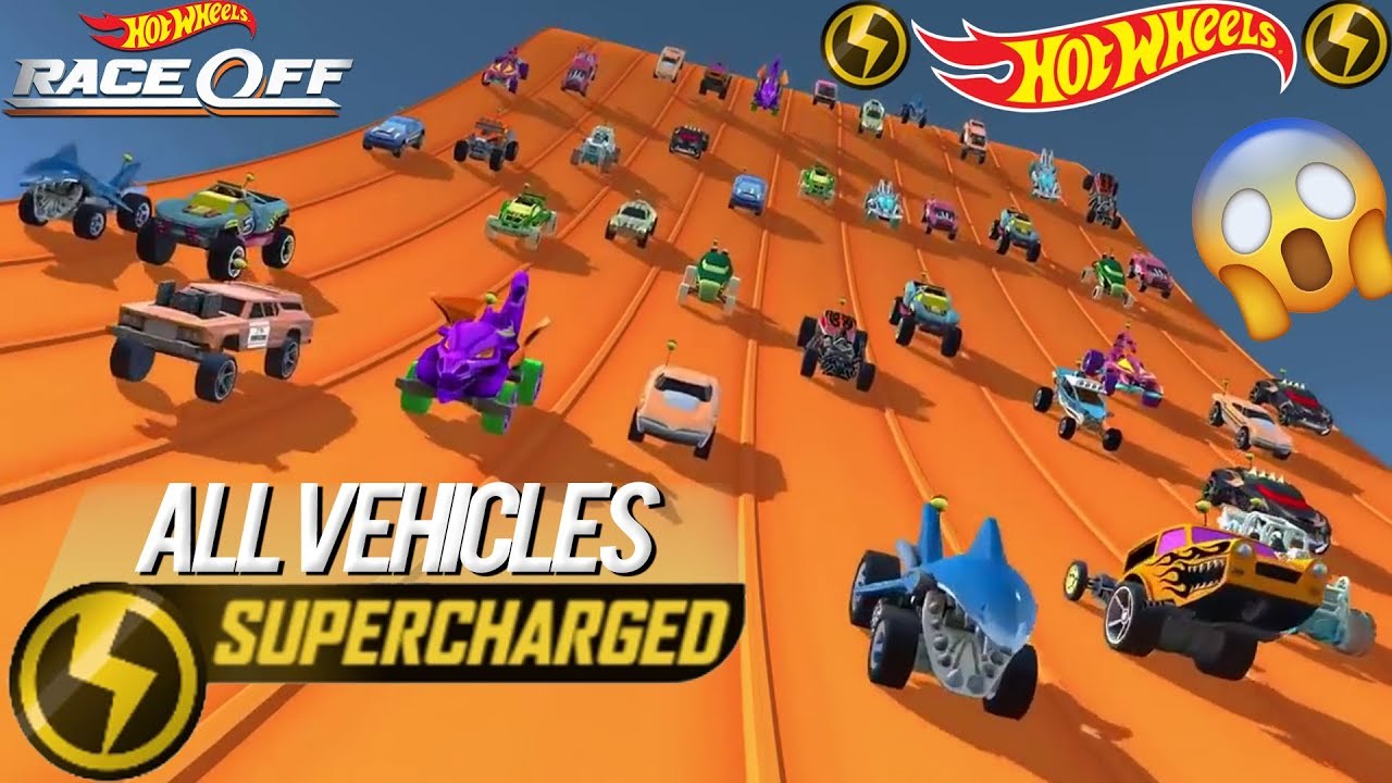 Hot Wheels: Race Off - Finally Got All ⚡ Supercharged ⚡ Vehicles