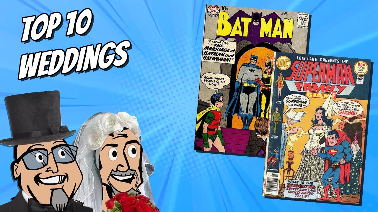 Top 10 Wedding Comic Covers - Chris and Walt's Top 10 Show