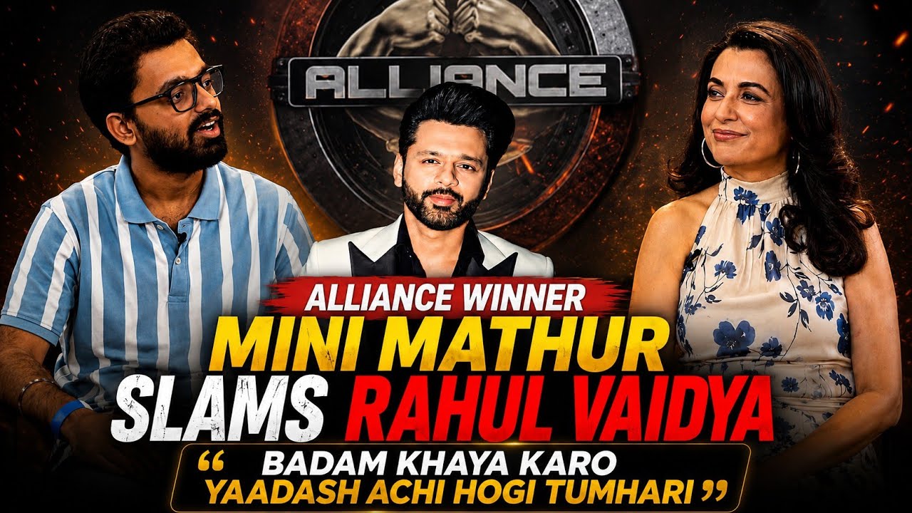 Alliance Winner Mini Mathur EXCLUSIVE: SLAMS Rahul Vaidya, Kushal Tandon, Aly Goni & More