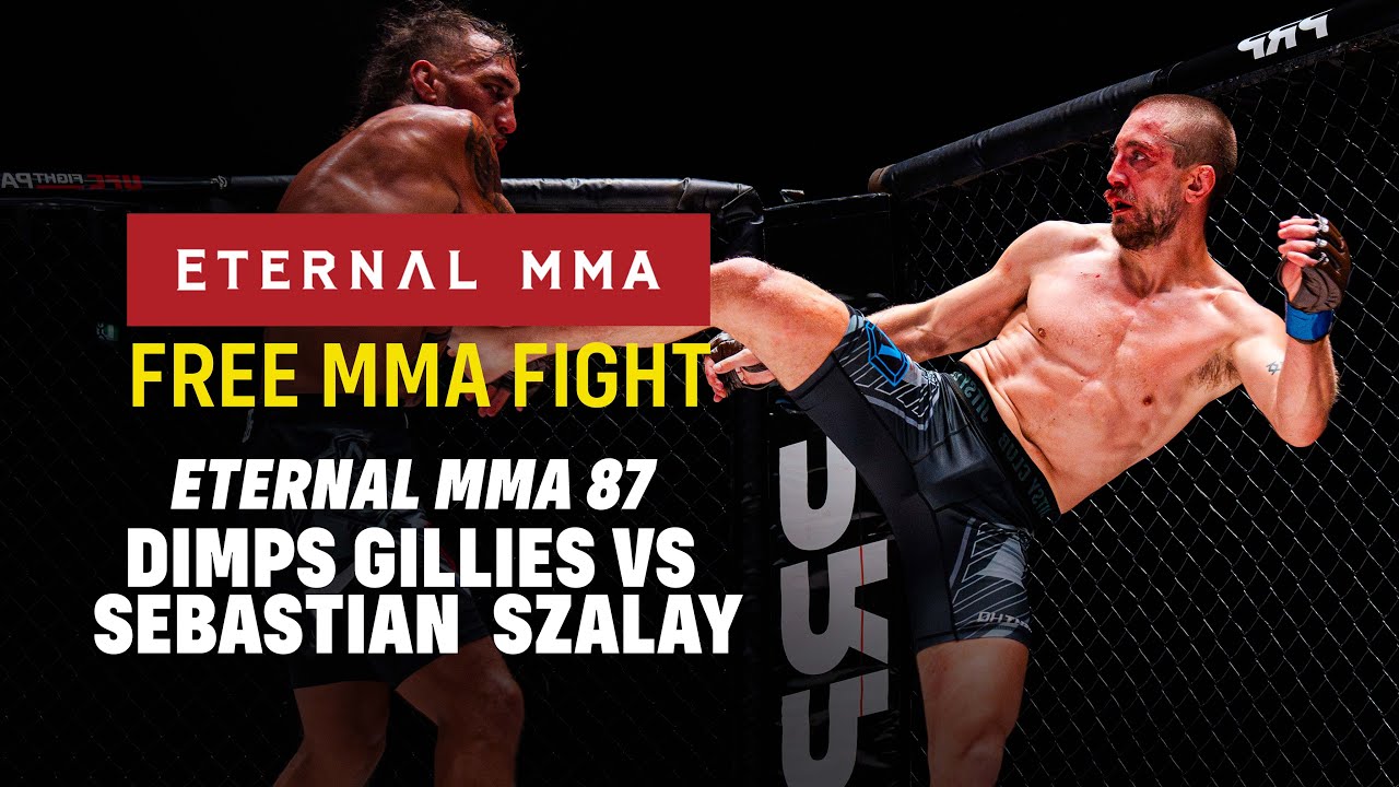 FREE FIGHT: ETERNAL MMA 87 Dimps Gillies VS Sebastian Szalay | FULL FIGHT