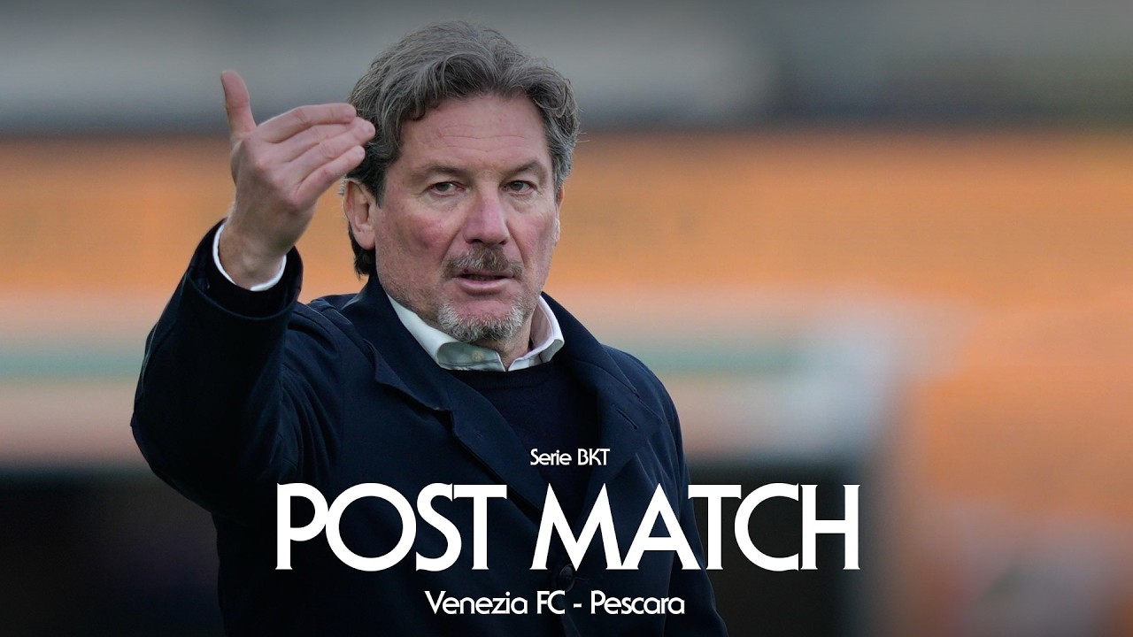 Conferenza Stampa post partita | Giovanni Stroppa | Venezia FC - Pescara
