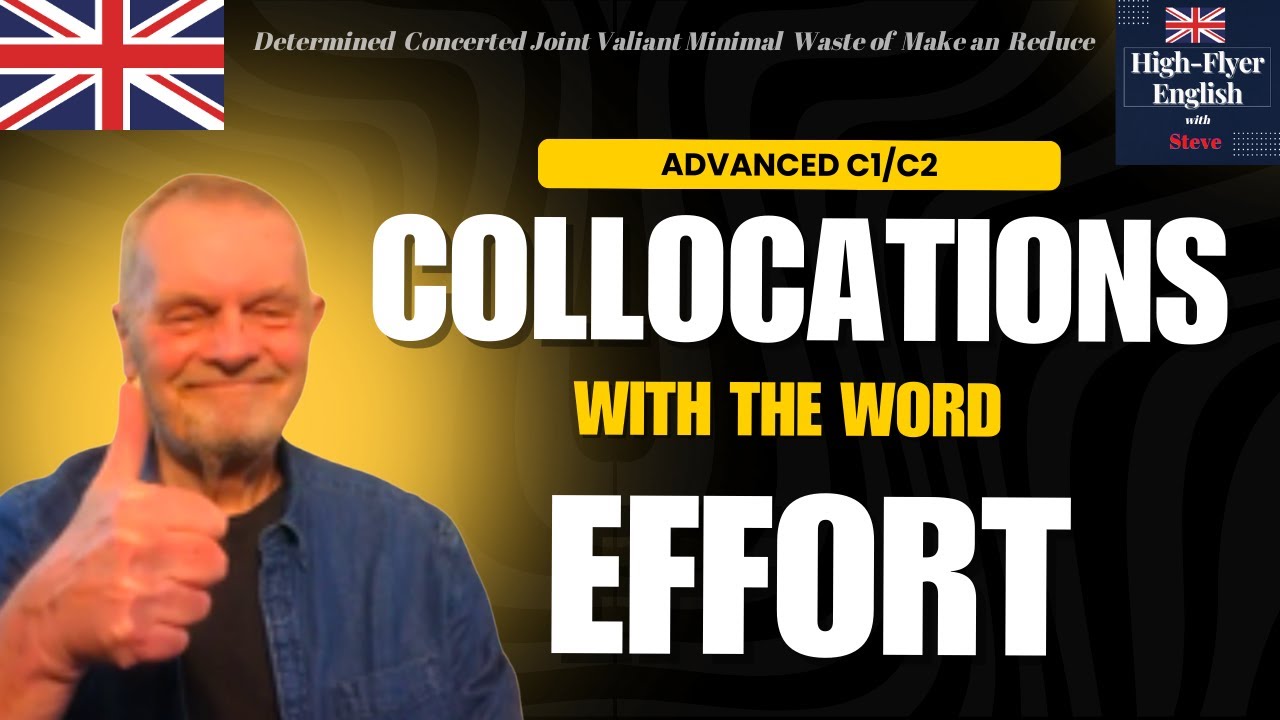 Reward Your Efforts: Advanced Collocations with 'Effort'