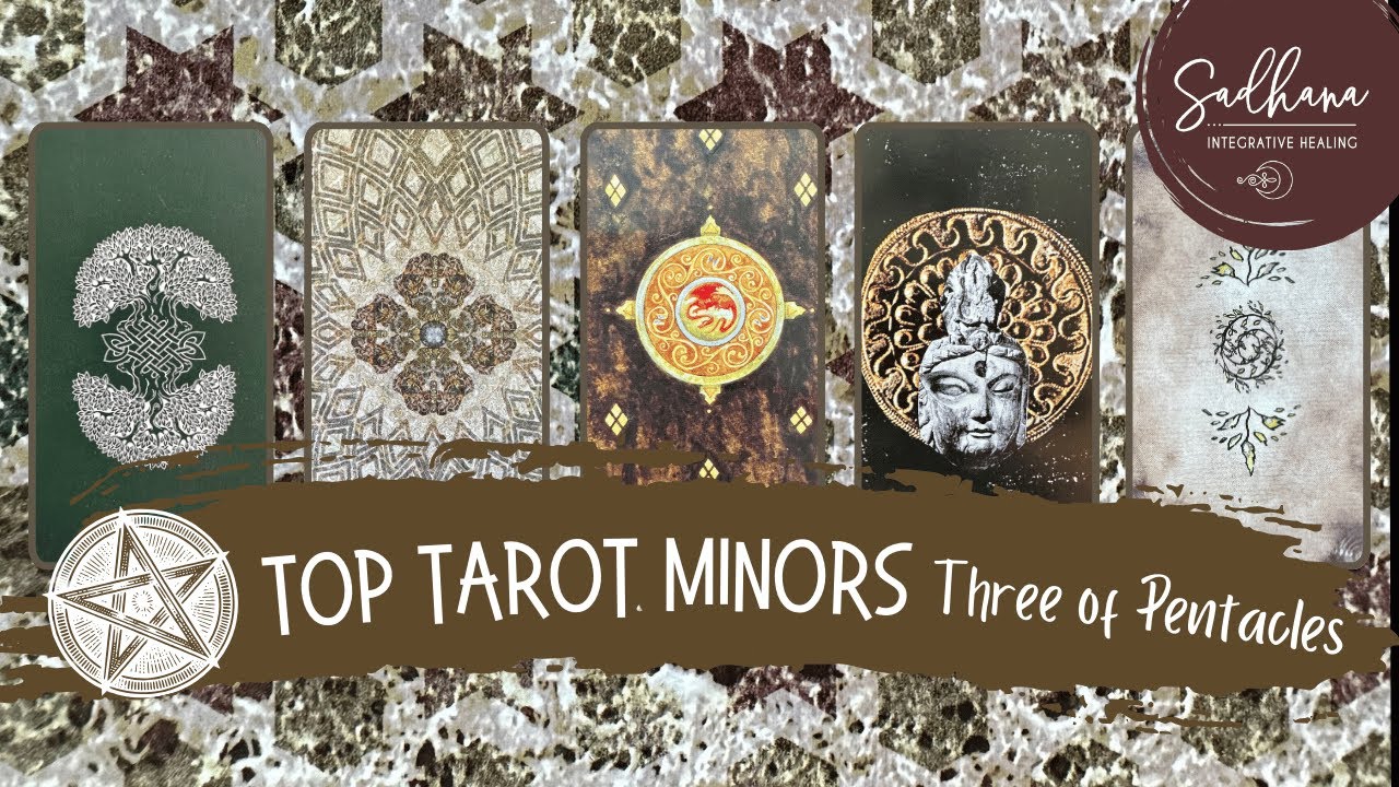 ⭐️  Three of Pentacles Cards #TopTarotMinors | The Best of My Tarot Library