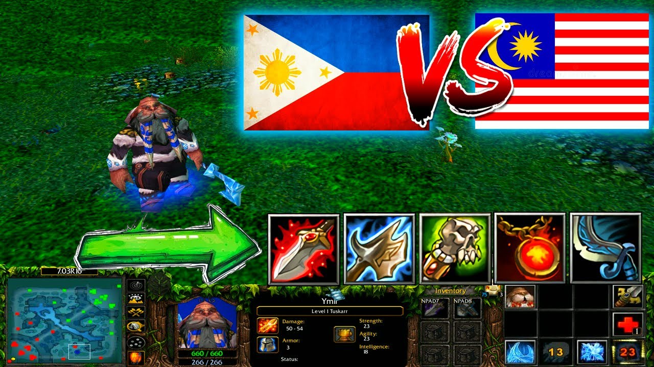 DotA - Best TUSK Ever Seen! || Banur (Philippines) vs lailai (Malaysia) || RGC