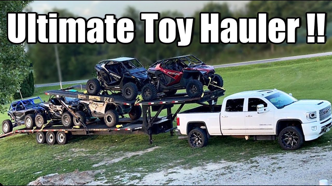 Buying a Custom Toy Hauler for the Whole Squad !!!