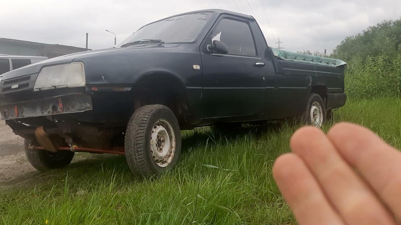 Полноприводный иж 4&times;4 пикап на агрегатах нивы!