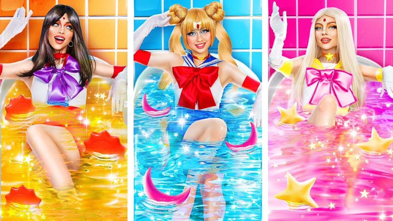 セーラームーンになるには！実生活でスターガール、ムーンガール、サンガール！