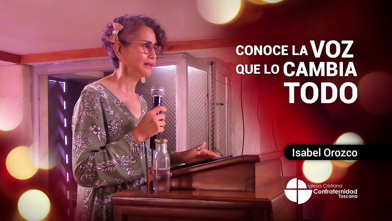 Conoce la VOZ que lo CAMBIA TODO - Isabel Orozco