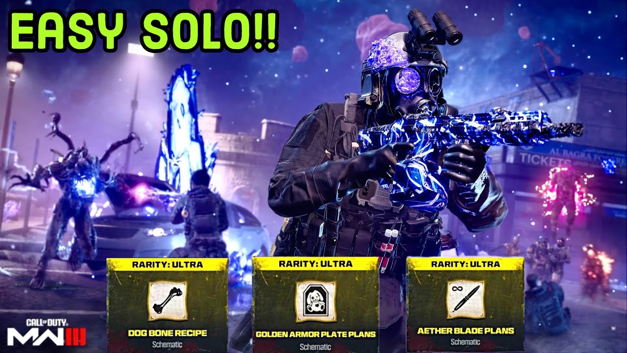 Elder Sigil Dark Aether Solo Run - All 3 Schematics!