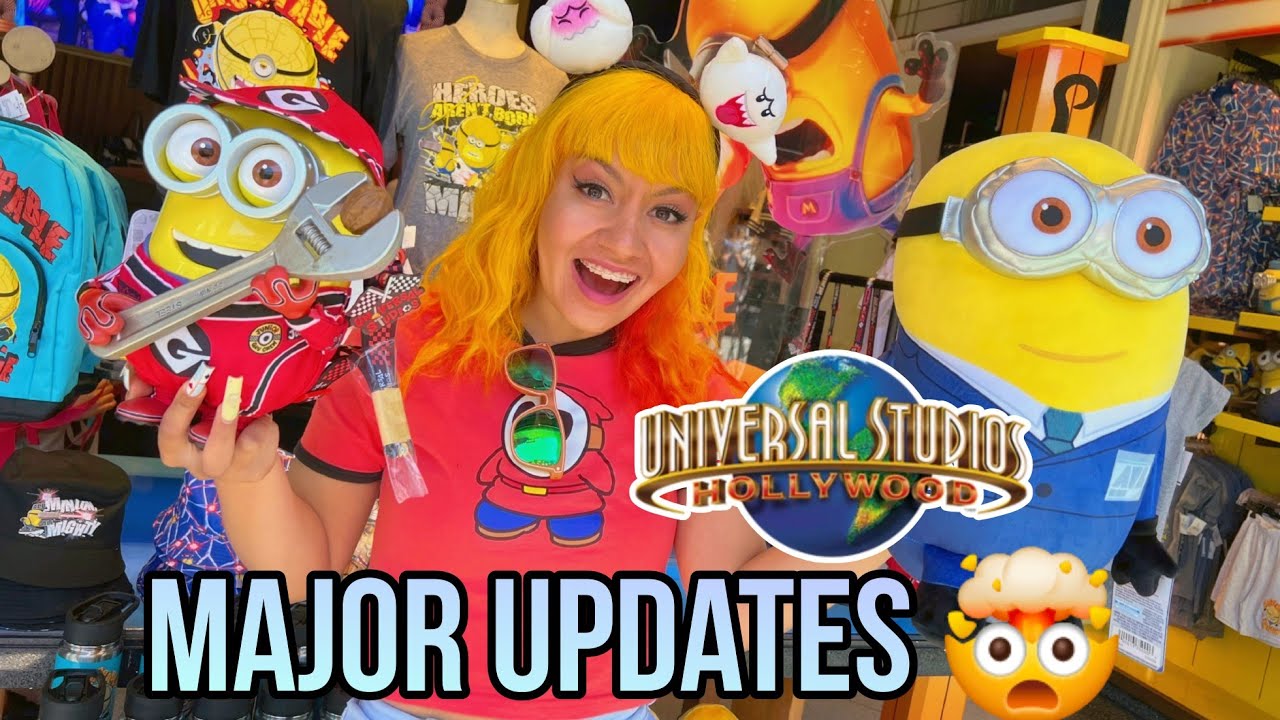 NEW Merch Updates at Universal City Walk! (HHN, NINTENDO & MINIONS)