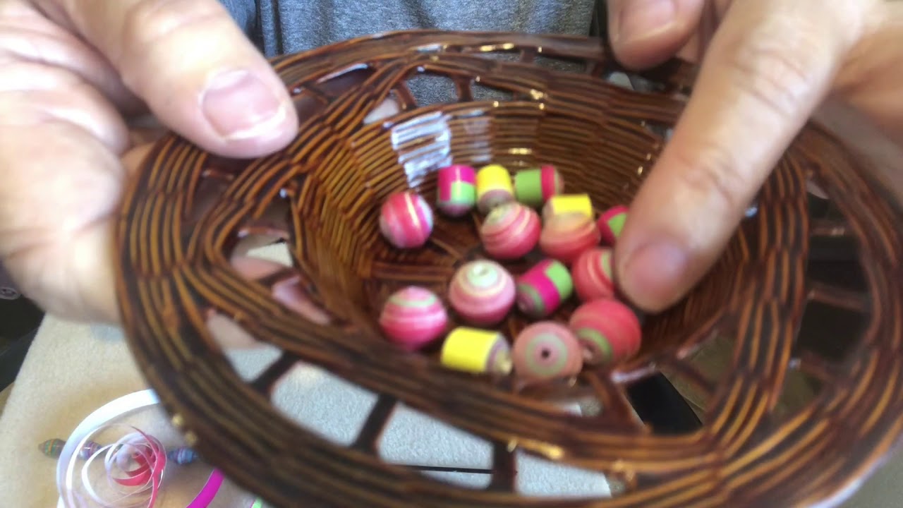 How to Make Round beads, Rolly Polly beads, and Barrel Beads, by Janice Mae