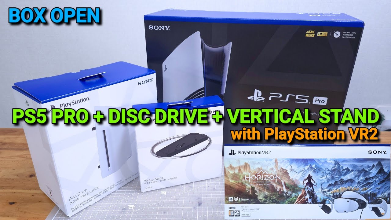 [BOX OPEN] PS5 PRO + PSVR2 1YEAR USAGE REVIEW 1년 사용기