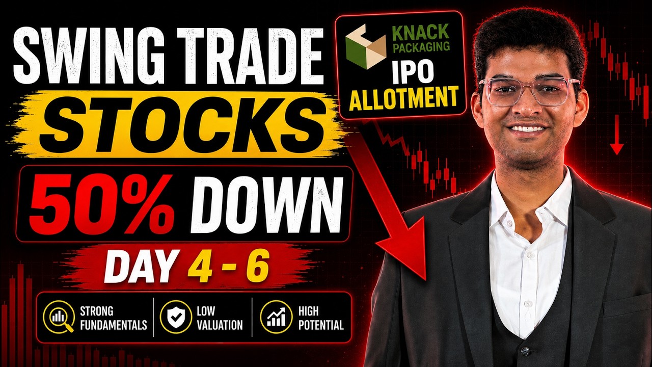 Undervalued Stocks to Buy | Knack Packaging IPO Allotment | Swing Trade | Knack IPO GMP | ShareX