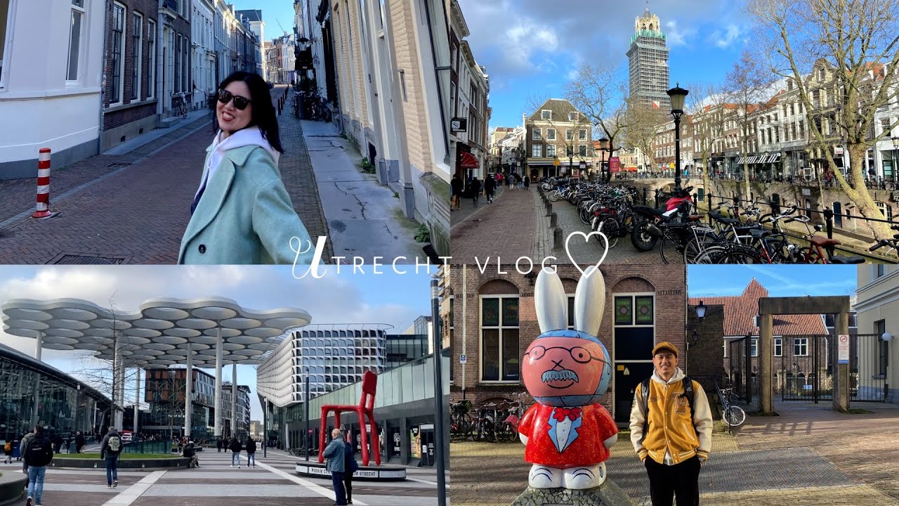 ユトレヒトVLOG｜ミッフィーの地元はとても美しい街でした🐰🇳🇱