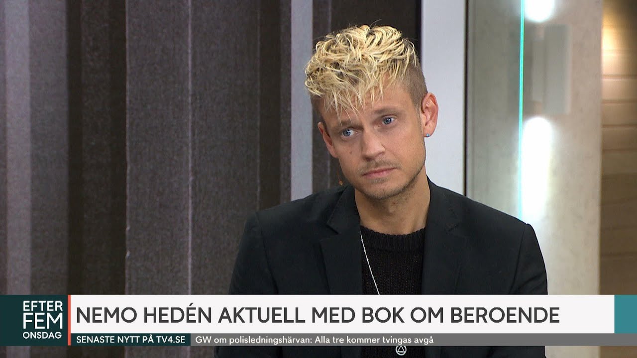 Nemo Hedén om åren i missbruk: ”Mitt liv var totalt kaos” | Efter fem | TV4 & TV4 Play