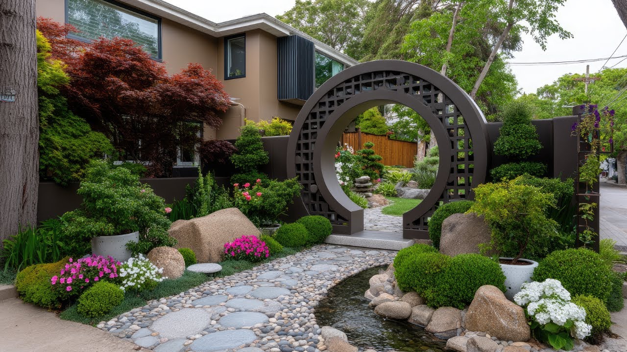 Stunning Small Front Yard Ideas | Magical Garden Gates & Arches That Boost Curb Appeal