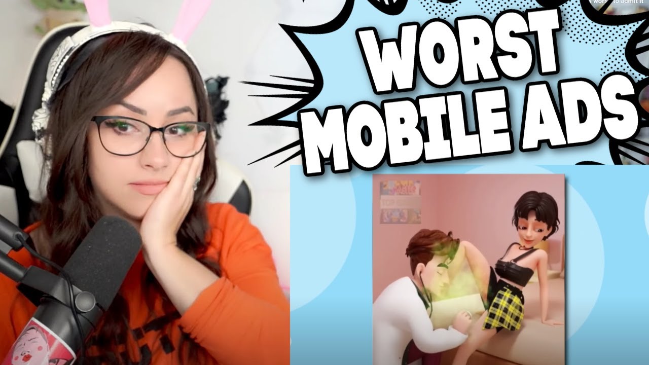 Bunnymon REACTS to Top 10 WORST Mobile Game Ads 😱