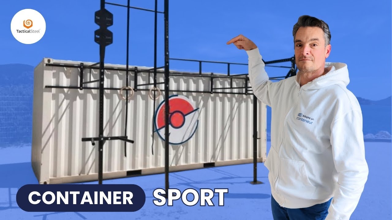Containers aménagés la préparation physique et le sport