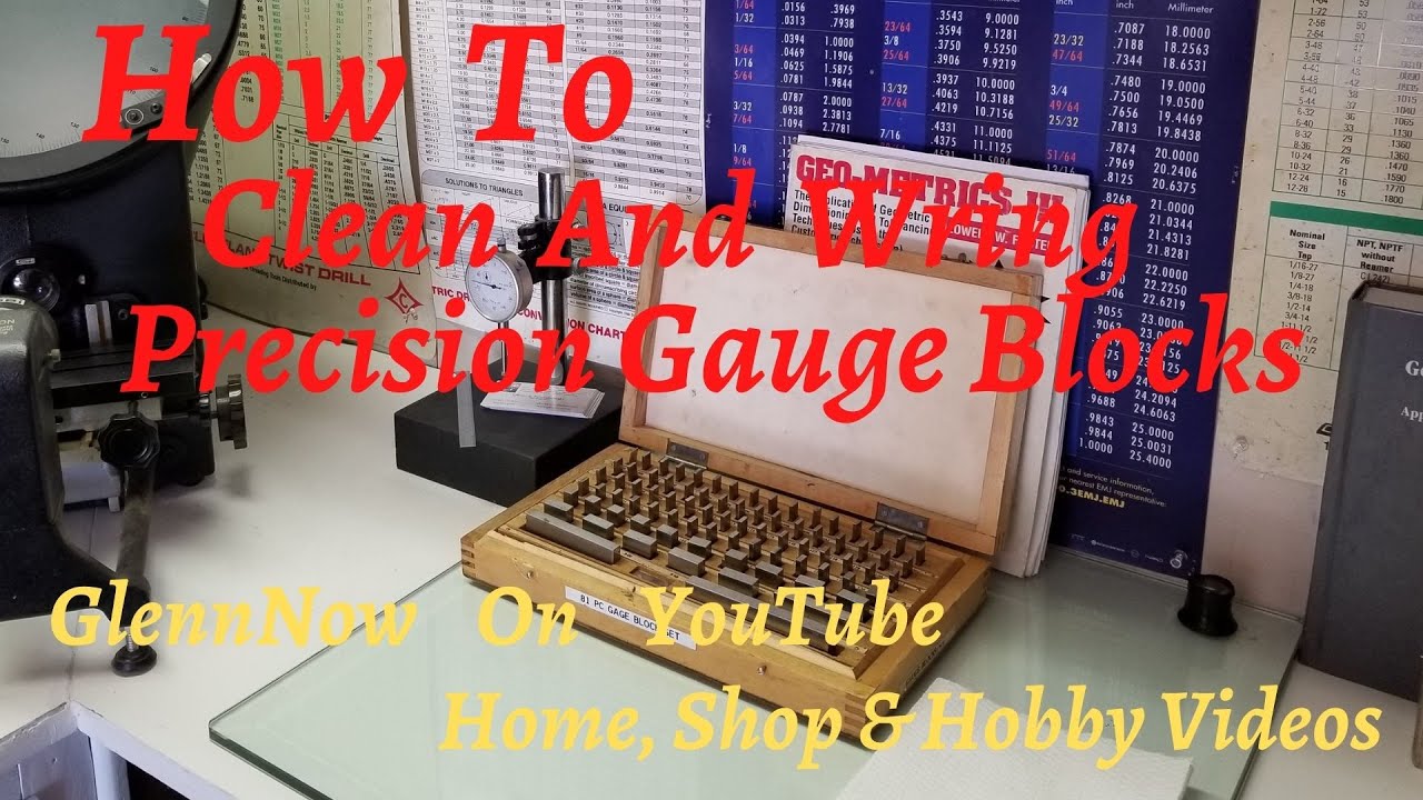 How To Clean & Wring Precision Gauge Blocks