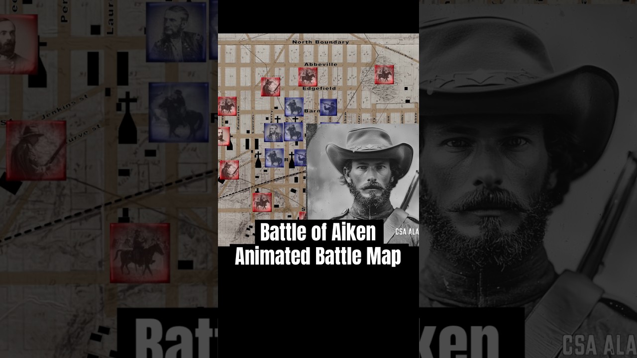 💥Battle of Aiken: Animated Battle Map