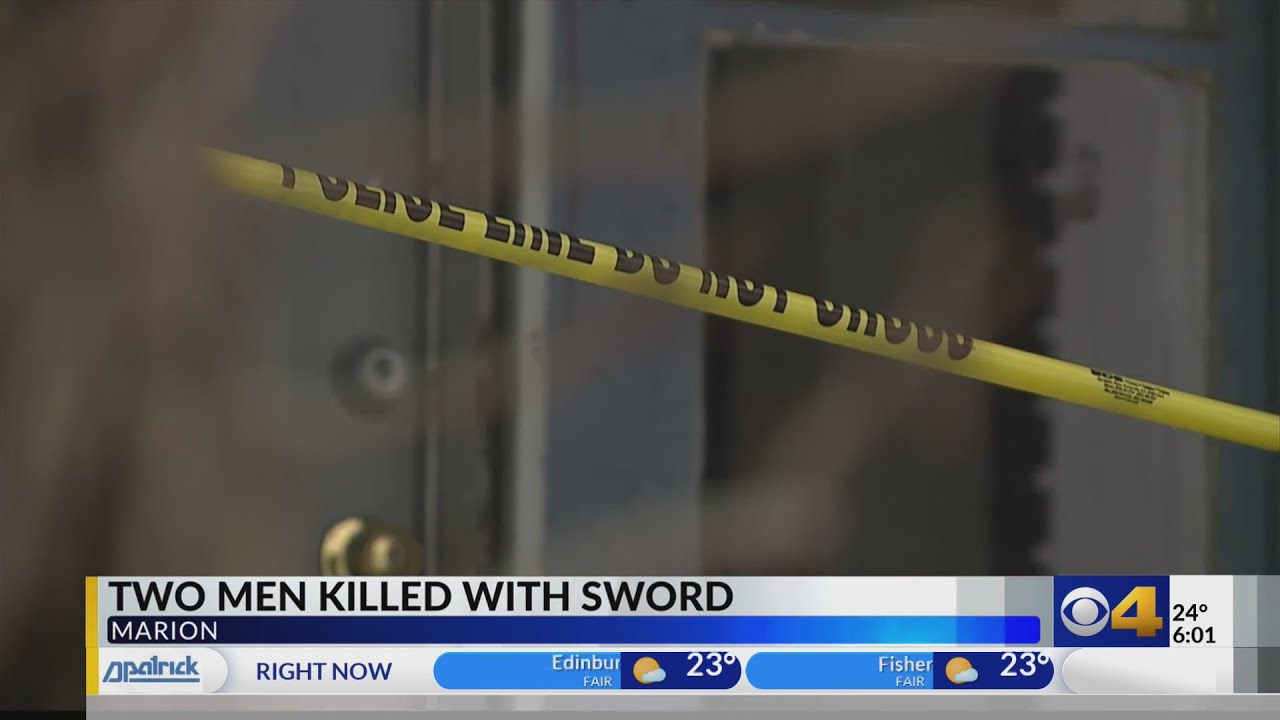 Sword attack in Marion leaves 2 dead, 1 injured; man arrested