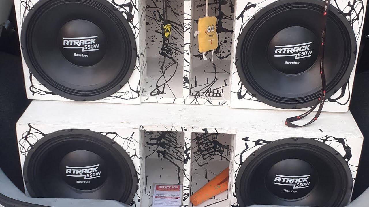 Que grave forte dos bonber atrack 550 rms treme tudo top