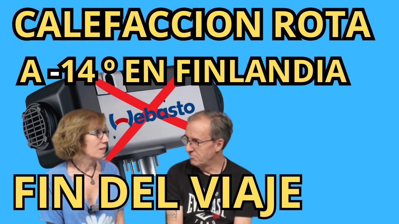 🔥⚒️ Se ROMPE la CALEFACCIÓN ESTACIONARIA en FINLANDIA 💰 |#16 EUROPA en AUTOCARAVANA by MILLANEANDO 🚐