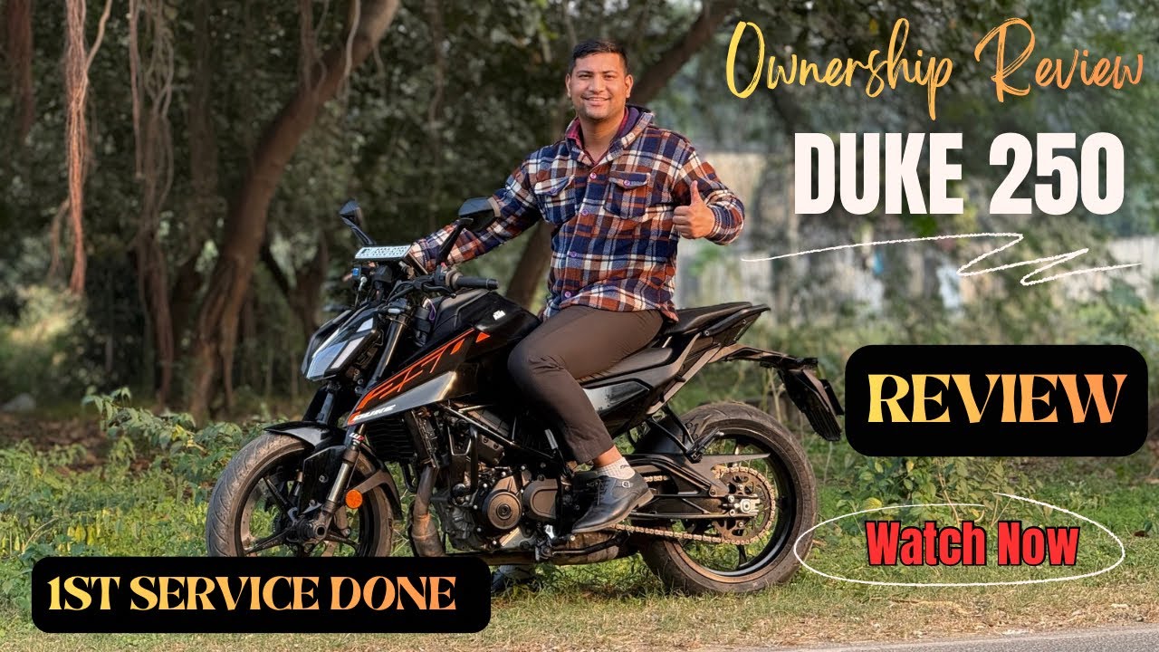 Ownership Review After 1st Service of KTM Duke 250 😱
