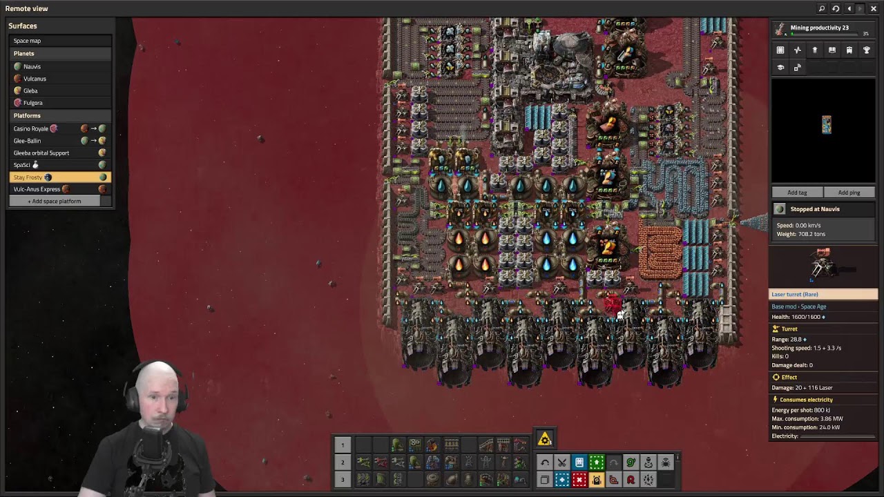 Factorio | Space age | Getting ready to head to Aquilo!
