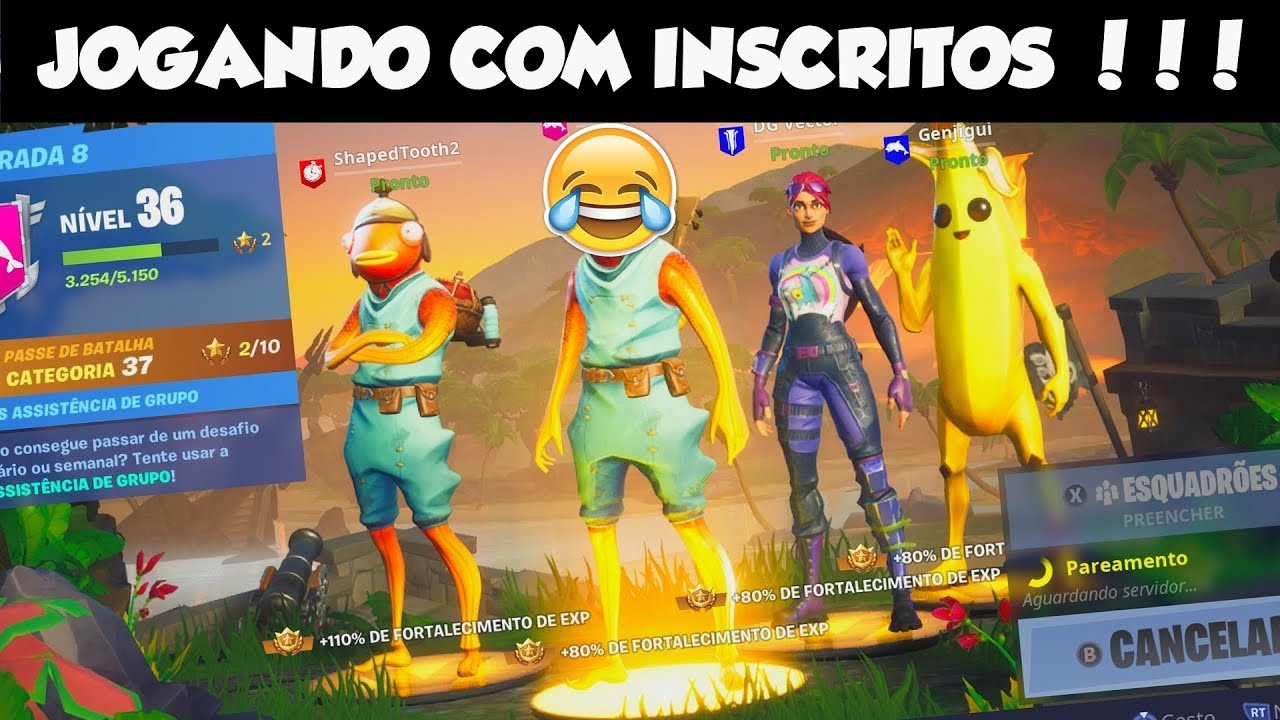 ent&atilde;o eu resolvi JOGAR com INSCRITOS...