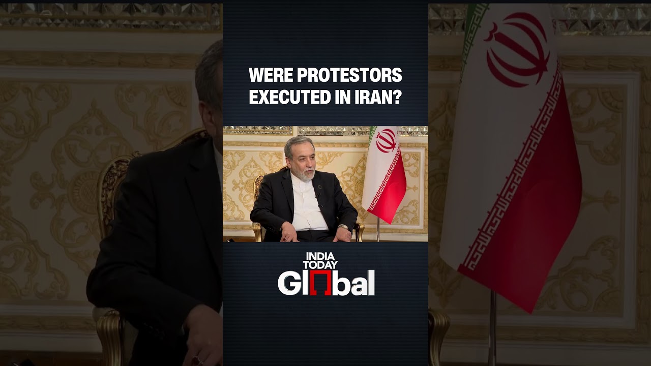 Geeta Mohan Questions Abbas Araghchi: Are Protesters Being Executed In Iran?